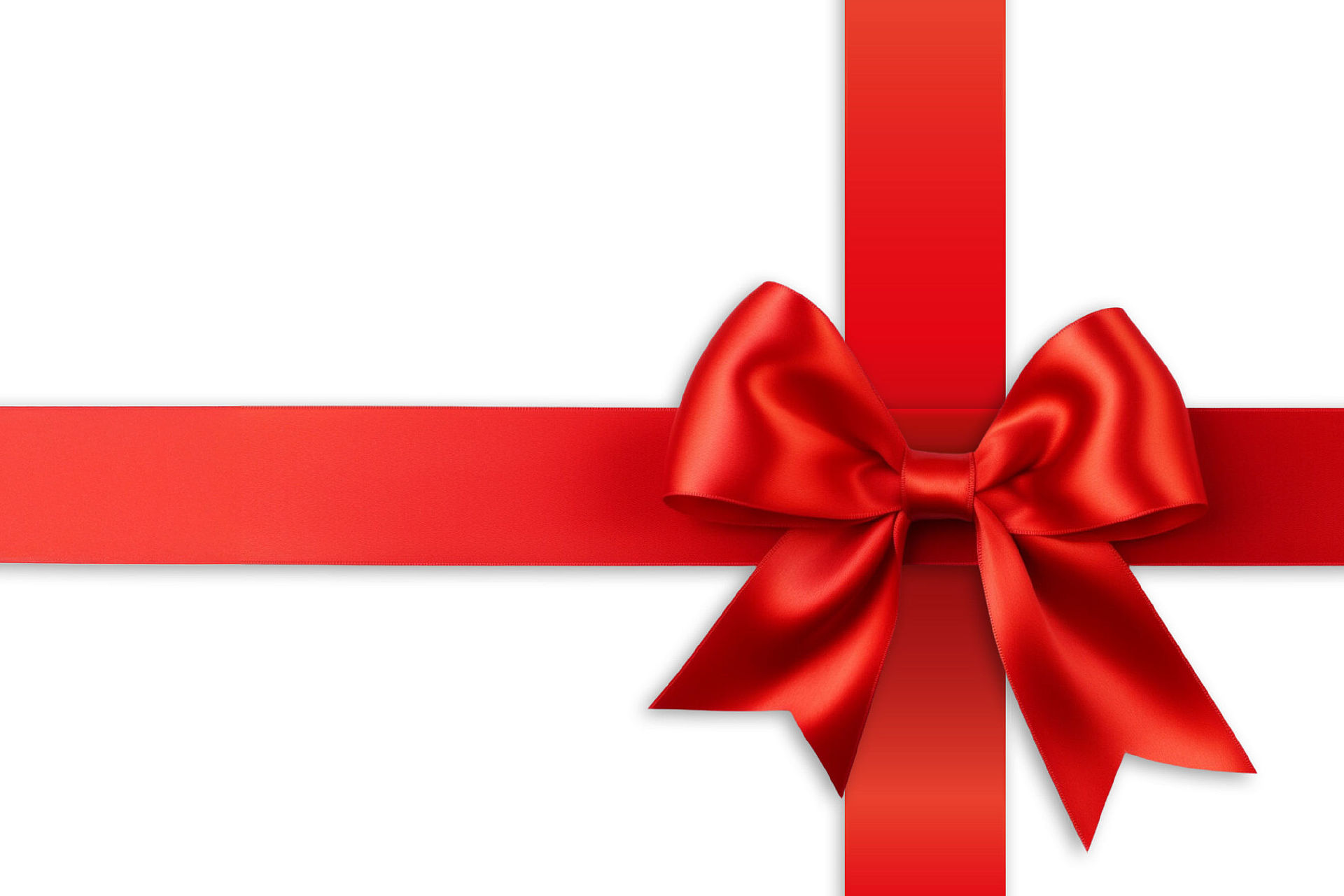 Hintergrundbild mit Schleife, zum Thema Gutschein