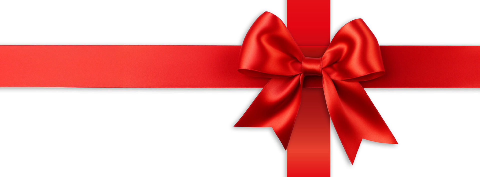 Hintergrundbild mit Schleife, zum Thema Gutschein